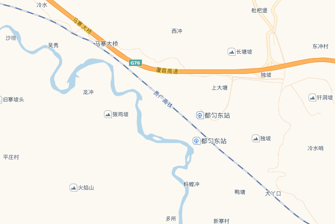 都匀东站位置地图