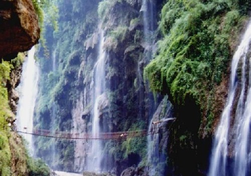 马岭河峡谷天星画廊
