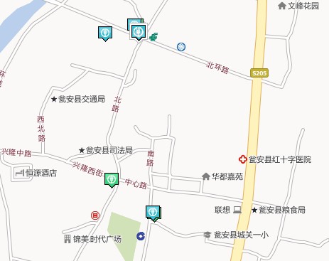 瓮安县农业银行营业网点地图