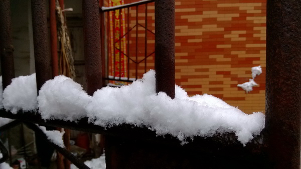 2月18日贵阳下大雪了