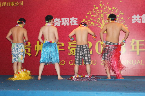 宇豪2013年会文艺节目草裙舞